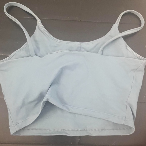 Women's Light Blue Spaghetti Strap Top - Picture 2 of 4